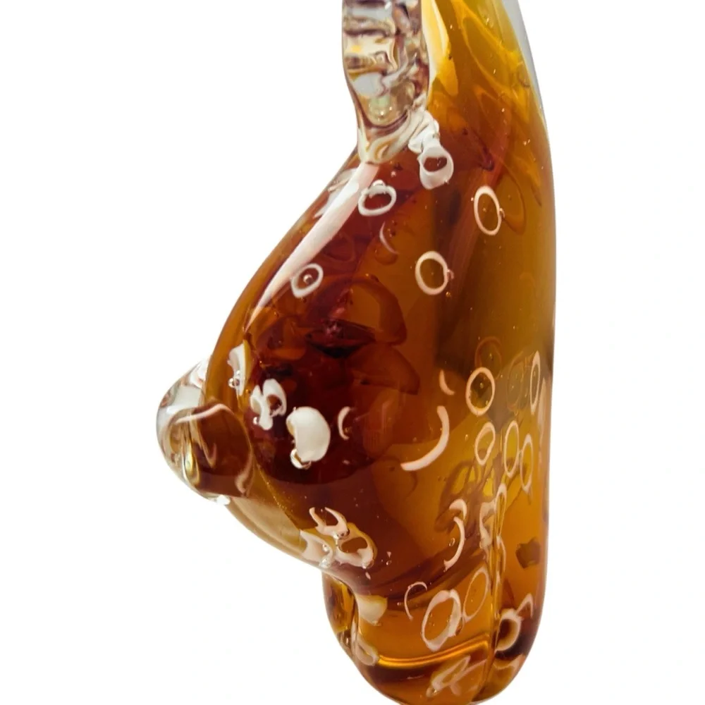 Fifth Avenue Crystal LTD Hand Blown Art Glass Giraffe